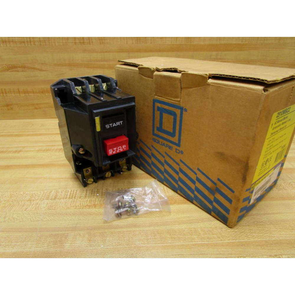 Square D 2510 MBO2 AC Manual Starter 79283 2510 MB02