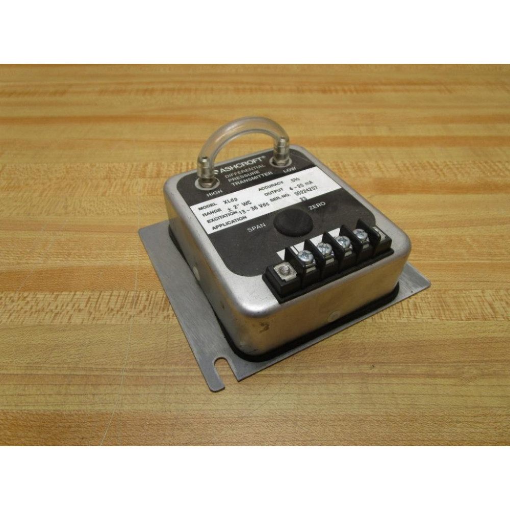 Ashcroft XLdp Pressure Transmitter ± 2 Output: 4-20 mA - Used