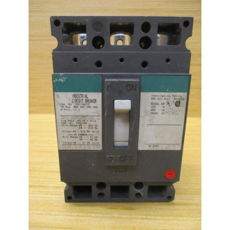 General Electric TED134070 70A Industrial Circuit Breaker - Used