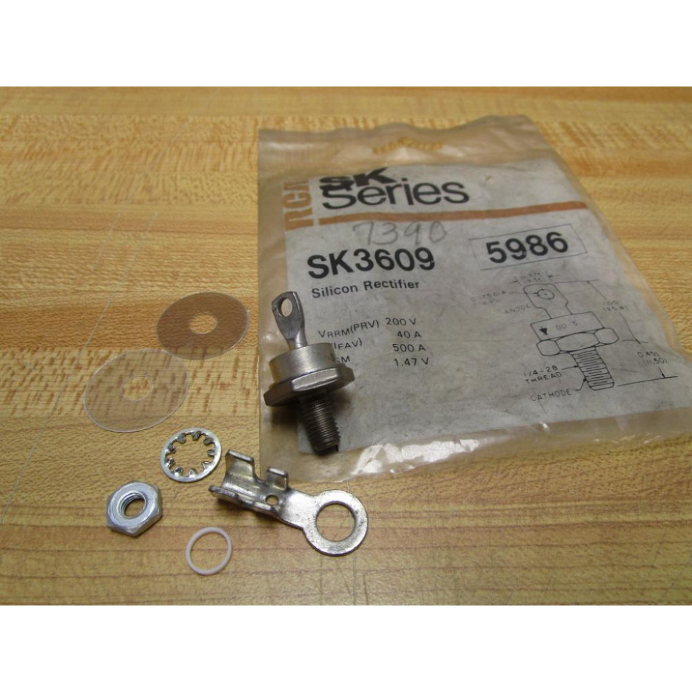 RCA SK 3609 Silicon Rectifier SK3609
