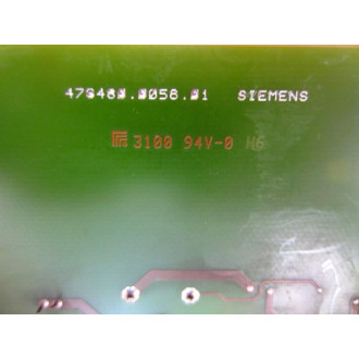 Siemens 6SE7031-7HG84-1JA1 Master Drives PS Module PSU1 - Used