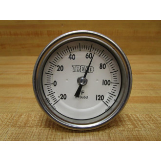 Trend CR3225B Temperature Gauge 2° Subd - New No Box
