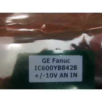 GEFanuc IC600YB842B Analog Input Card - Used