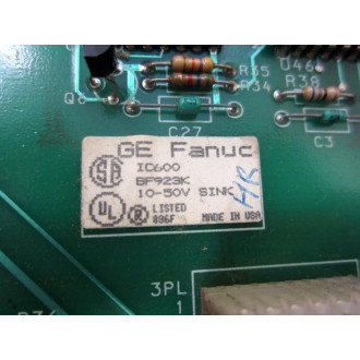 GEFanuc IC600BF923K 10-50V Sink Output Card - Used