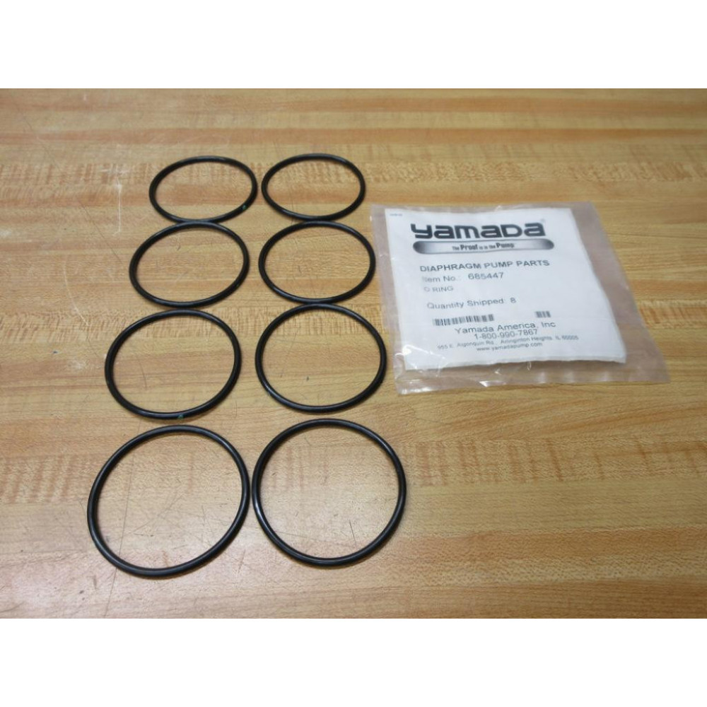 Yamada 685447 O-Ring, Diaphragm Pump Part (Pack of 8)