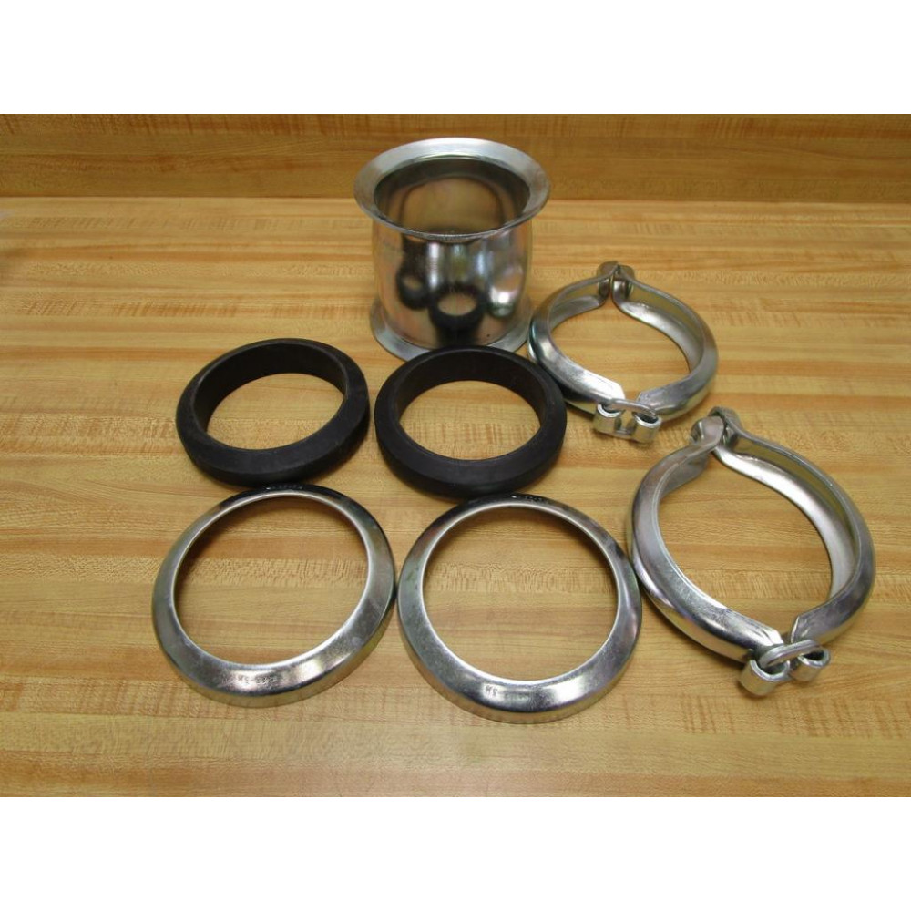 Eaton NH1600C350B0650 Flexmaster 4" Coupling NH1600 WO Bolts - New No Box
