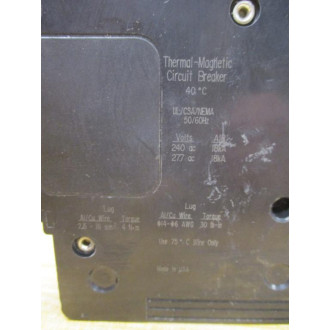Square D EDBI4020 20A Circuit Breaker (Pack of 2) - Used