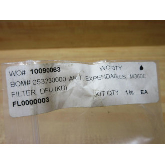 Teledyne FL0000003 Filter, DFU