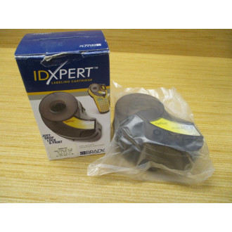 Brady XC-500-595-YL-BK Idxpert Labeling Cartridge ZC500595YLBK