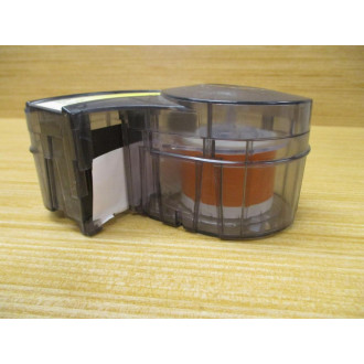 Brady XC-1000-595-OR-BK Idxpert Labeling Cartridge XC1000595OPBK Half Roll - Used