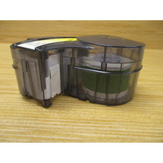 Brady XC-1000-595-GN-WT Idxpert Labeling Cartridge XC100595GNWT Half Roll - Used