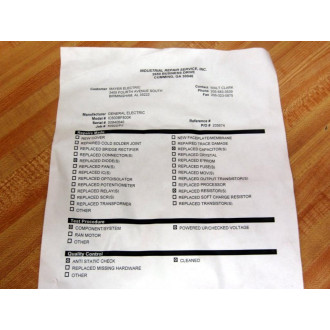 General Electric IC600BF800K IO RCVR Module PO No. 205674 - Refurbished