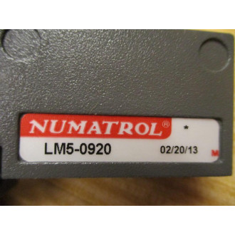 Numatics Numatrol LM5-0920 Limit Valve LM50920