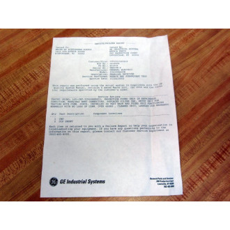 GEFanuc IC600YB800B Parallel Receiver PO No.451012 - Refurbished
