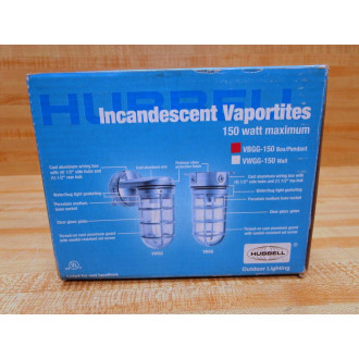 Hubbell VBGG-150 Incandescent Vaportites VBGG150