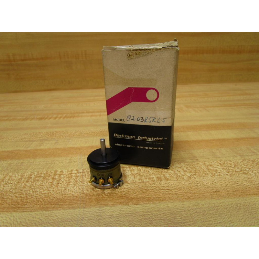 Beckman Industrial 8203R5K L.5 Potentiometer 8203R5K L5