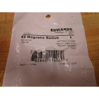 Edwards 1086T83T 62 Magnetic Switch P-041912-0104