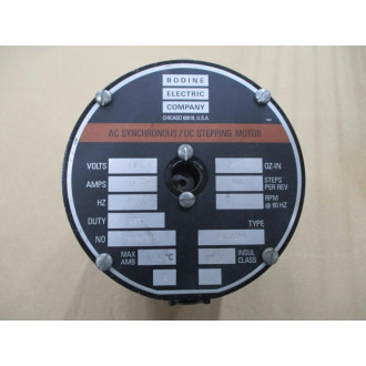Bodine 2015GF0031 AC Synchronous  DC Stepping Motor