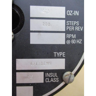 Bodine 2015GF0031 AC Synchronous  DC Stepping Motor