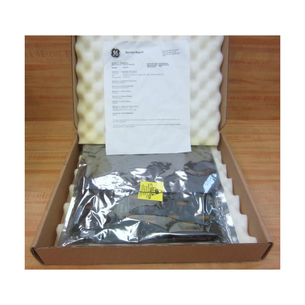 General Electric IC600BF940L IO XMTR SO No.90007378 - Refurbished