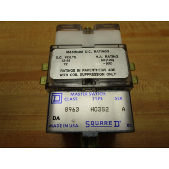 Square D 8963-HO3S2 Switch 8963-H03S2 8963HO3S2 - New No Box
