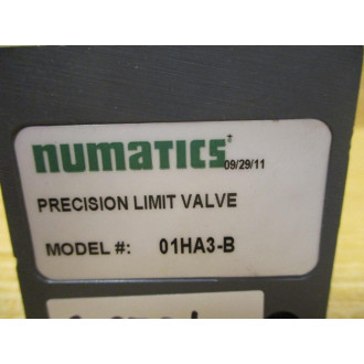 Numatics 01HA3-B Limit Valve O1HA3-B - New No Box