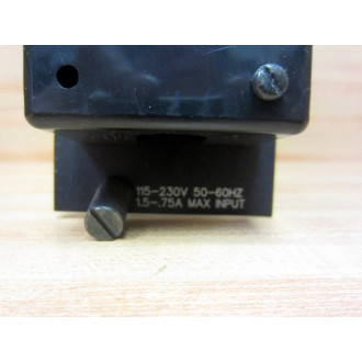 GEFanuc IC600PM503K IO Rack Power Supply WProtective Hazard Cap - Used