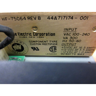 GEFanuc IC600PM503K IO Rack Power Supply WProtective Hazard Cap - Used