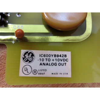 GEFanuc IC600YB942B Analog Output Card - Used