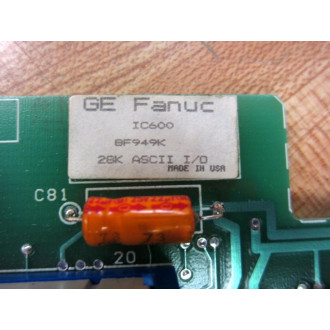 GEFanuc IC600BF949K ASCII IO Card  44A717587-G01 - Used