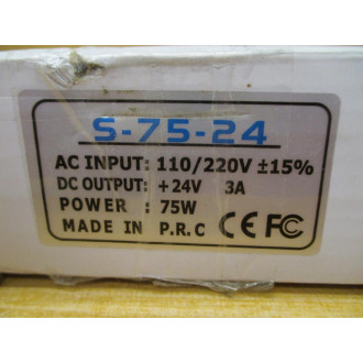 S-75-24 Power Supply X0015AUP8R