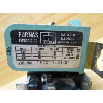 Furnas Electric 16CC104410C Contactor - Used