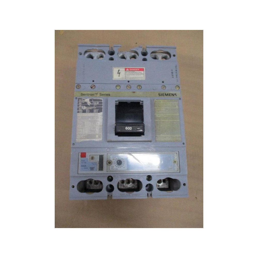 Siemens SHLD69600 Sentron Series 600A Circuit Breaker Cracked - Used