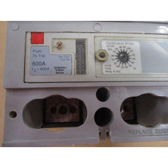 Siemens SHLD69600 Sentron Series 600A Circuit Breaker Cracked - Used