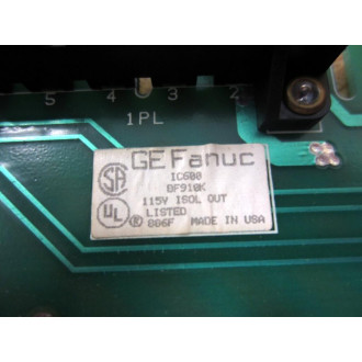 GEFanuc IC600BF910K Output Board - Used
