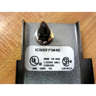 GEFanuc IC600BF949M ASCII IO Module WFace Plate