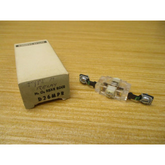 Cutler Hammer Eaton D26MPR Relay Contact Cartridge Clear