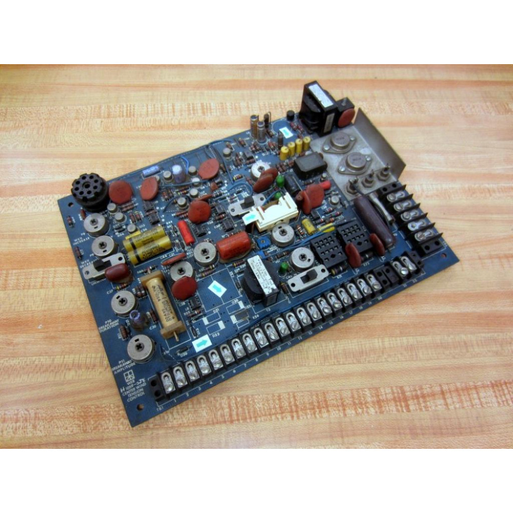 Emerson Wer Industrial 1059-3 Tension Control Board 10593 3 Board As Is - Parts Only