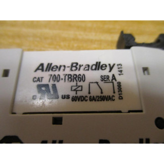 Allen Bradley 700-HLT1U1 Relay Socket 700HLT1U1* W 700TBR60 Relay (Pack of 10)