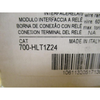 Allen Bradley 700-HLT1Z24 Terminal Block 700HLT1Z24 (Pack of 9)