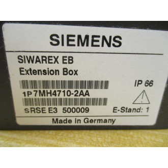 Siemens 1P7MH4710-2AA SIWAREX Extension Box 7MH4710-2AA