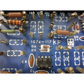 EmersonWer Industrial 1074-117 Option Board 1074117 W2 Wire Holder Sets - Used
