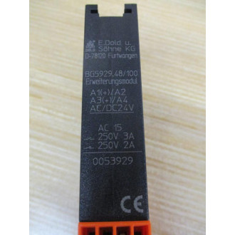 Safemaster BG5929.48100-ACDC24V-5060Z Safety Relay BG5929.48100 - Used