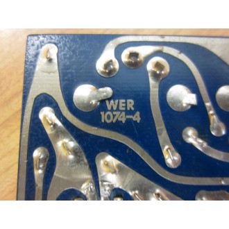 EmersonWer Industrial 1074-4 Circuit Board 10744 WWire Holders - Used