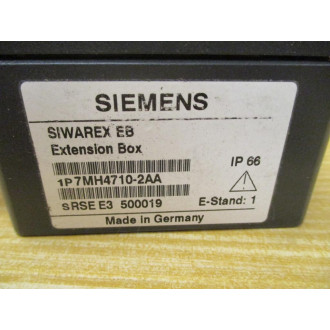 Siemens 1P7MH4710-2AA SIWAREX Extension Box 7MH4710-2AA - New No Box