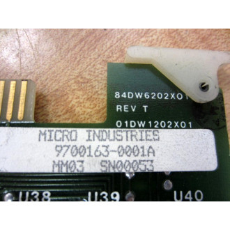 Motorola 84DW6202X01 Circuit Board 3 01DW1202X01 9700163-0001A - Used