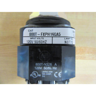Allen Bradley 800T-FXPH16GA5 Push Pull Switch