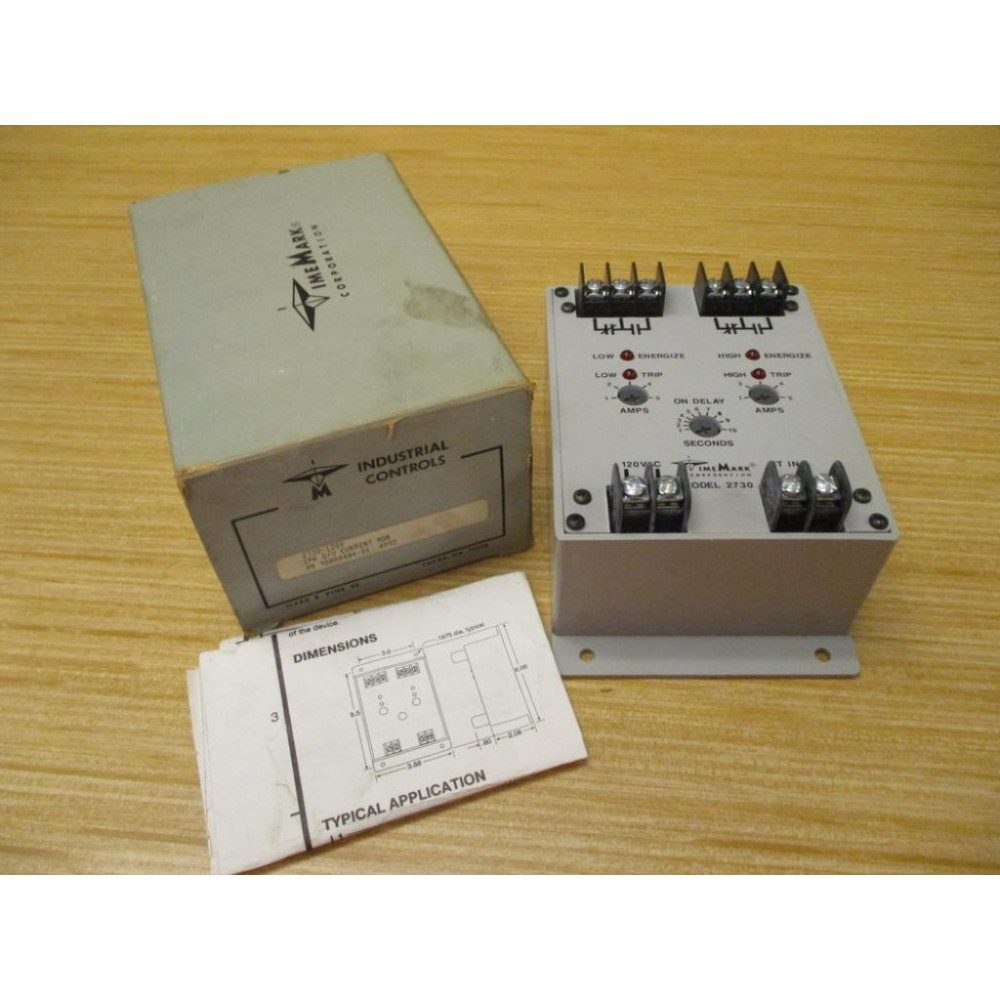 Time Mark 98A00484-01 Current Monitor 2730-120V