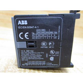 ABB VBC6-30-10-01 Contactor VBC6-30-10 - New No Box