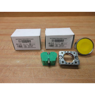 Automation Direct GCX1123 Pushbutton Yellow